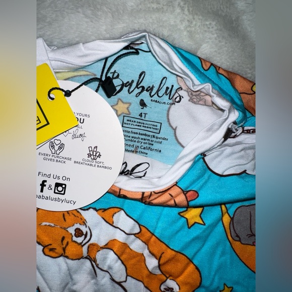 NWT Babalus Bamboo Set - Picture 5 of 5